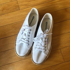 Superga Platform Espadrille Sneakers